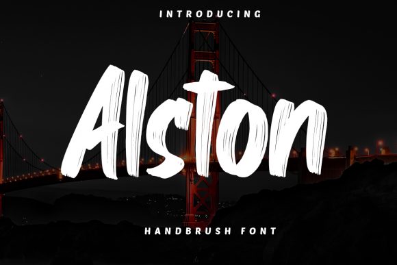 Alston: A Bold Display Font for Creative Projects