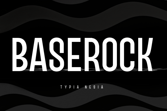 Baserock: A Sharp Display Font