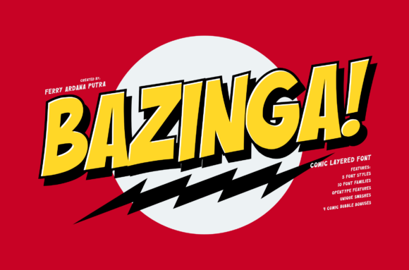 Bazinga: A Bold Font for Business
