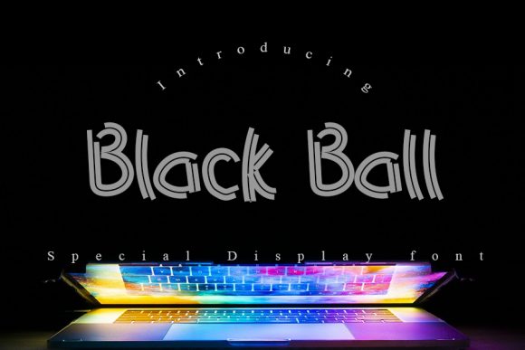 Black Ball: A Bold Typographic Statement