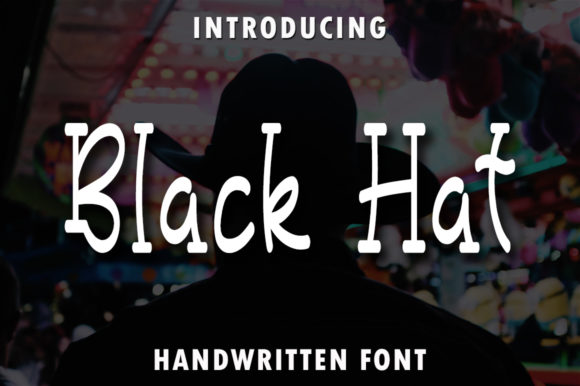 Black Hat: A Bold Display Font