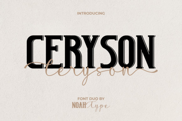 Ceryson: A Stylish Font for Business