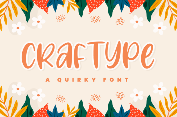 Craftype: A Playful Font for Creative Campaigns
