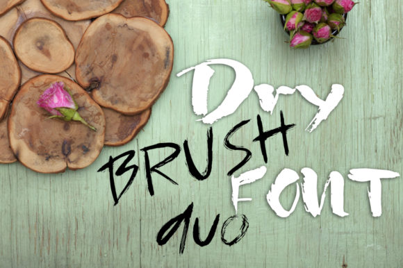 Dry Brush Duo Font Review