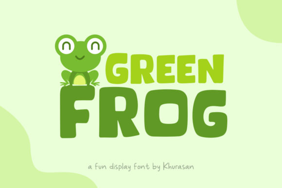 Green Frog Font: Playful & Professional