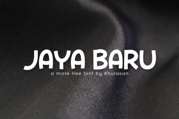 Jaya Baru: A Modern Display Font