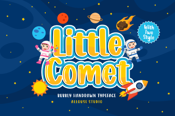 Little Comet: A Cute Display Font