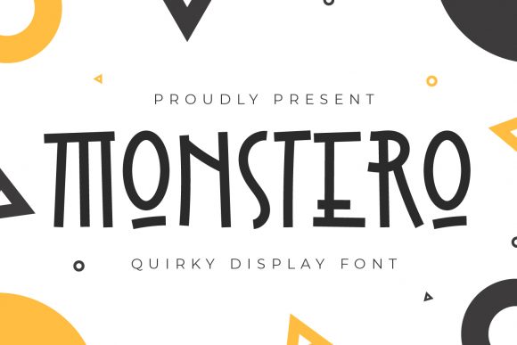 Monstero Font: Quirky & Bold