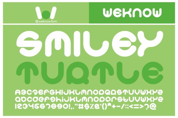 Smiley Turtle: A Bold Font for Business