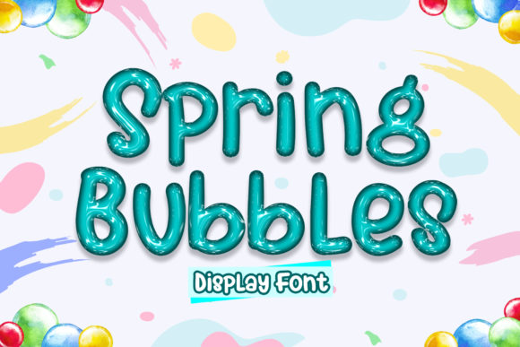 Spring Bubbles Font Review