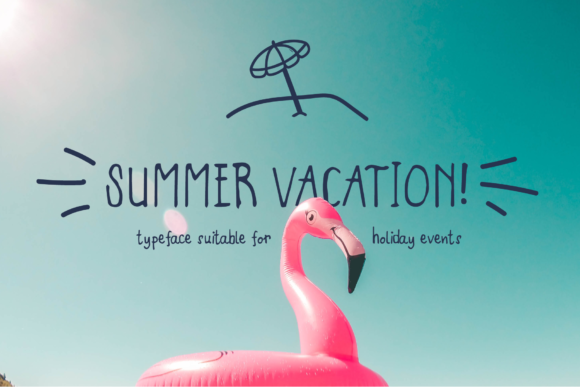 Summer Vacation Font Review
