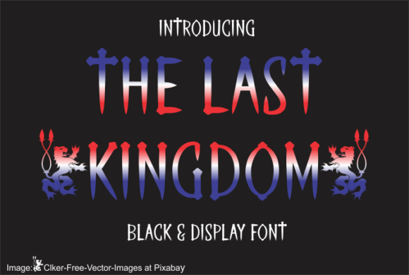The Last Kingdom Font for Business