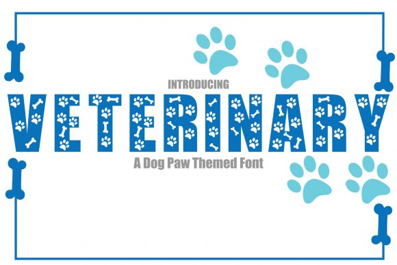 Veterinary Font: A Bold Display for Creative Makers