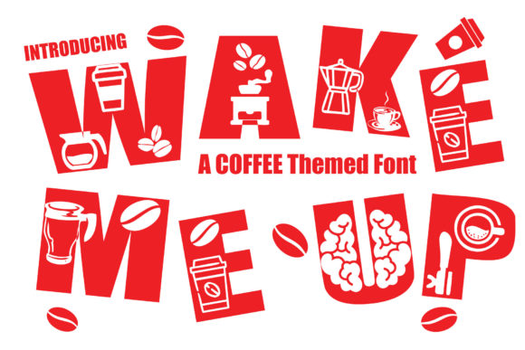 Wake Me Up: A Bold Display Font